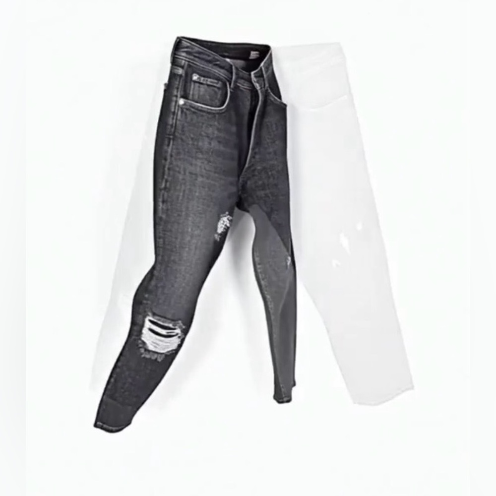☑️ITALIAN  Designer Jeans Distressed Maro Oriwa - Picture 6 of 17